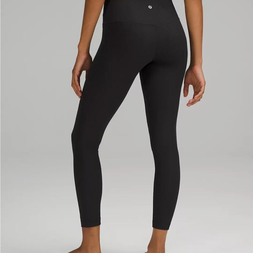 NWT Black Lululemon Align Legging High Rise 25" Size 8